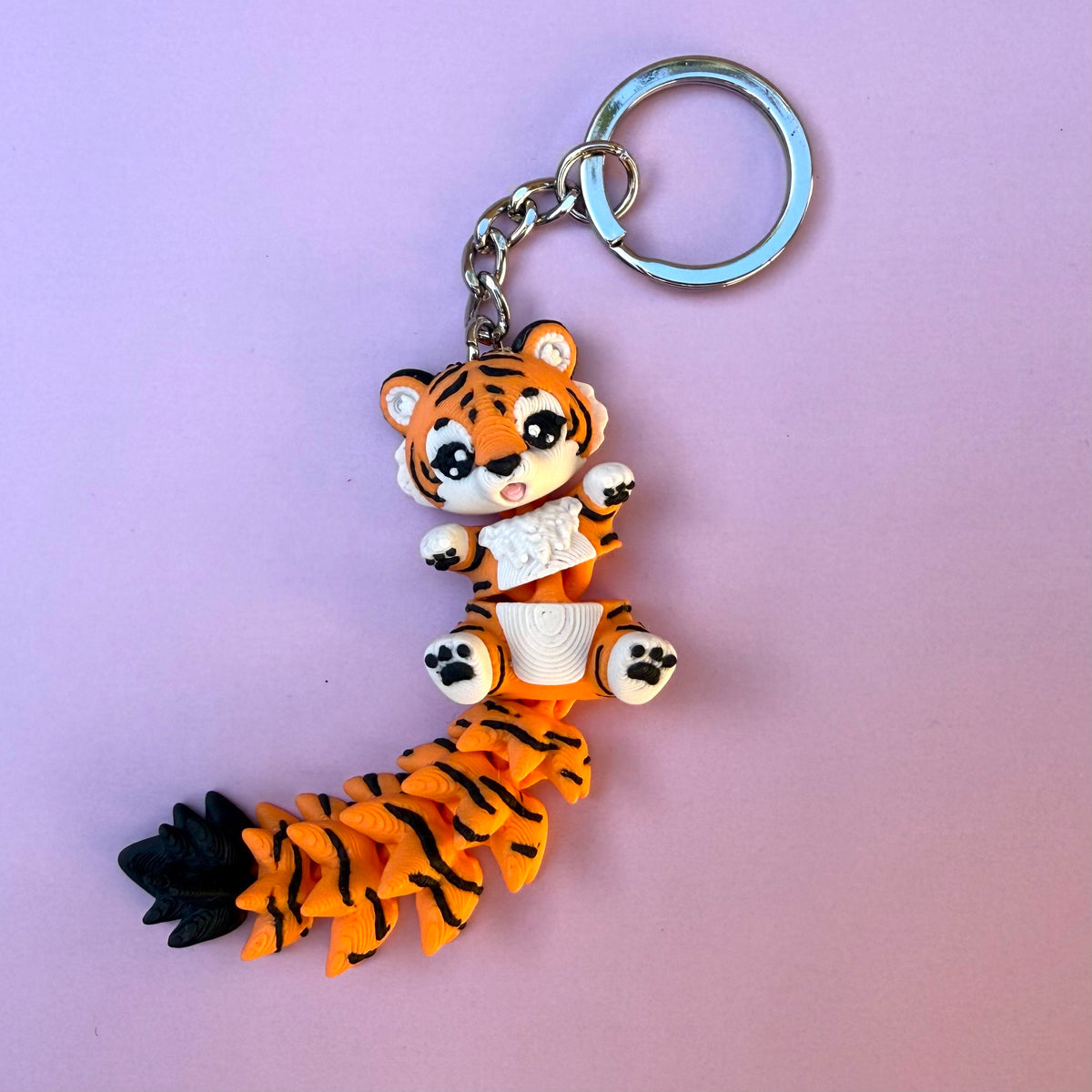 Tiger nøglering